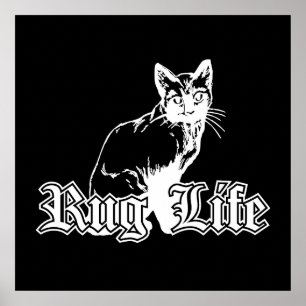Matta Life - Gangsta Cat Poster