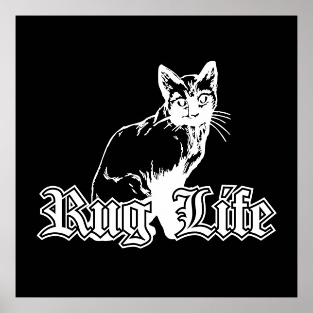 Matta Life - Gangsta Cat Poster (Framsidan)