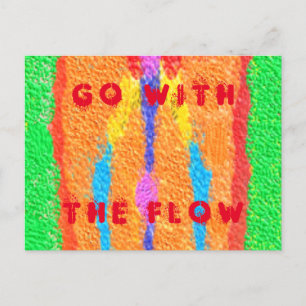 Matta och Rags abstrakt rent konst supreme Helg Vykort