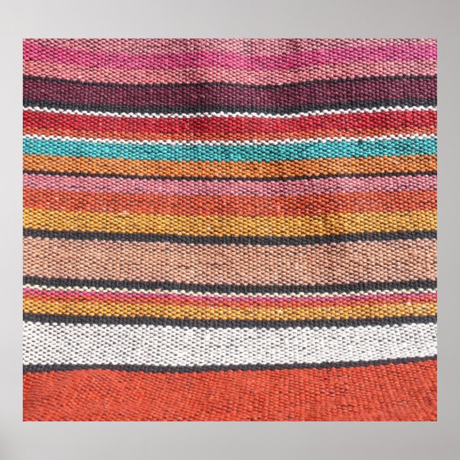 Matta Richness: Mexikanska peruanska Struktur Poster (Framsidan)