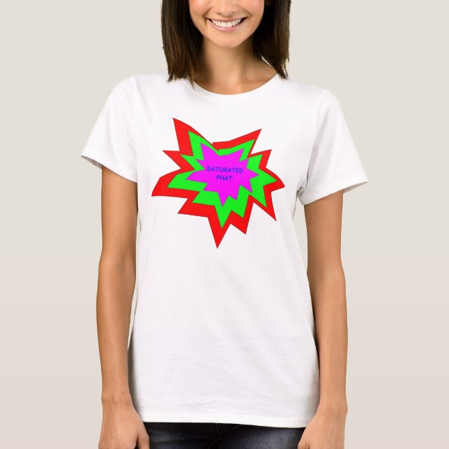 Mättad fomtröja 2 tee shirt (Framsida)