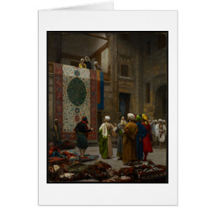 Mattaköpmannen, c.1887 (olja på kanfas) hälsningskort