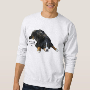 Mattan för den Bernese berghunden poserar Sweatshirt