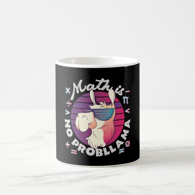 Matte Är Inget ProbLlama Kaffemugg (Center)
