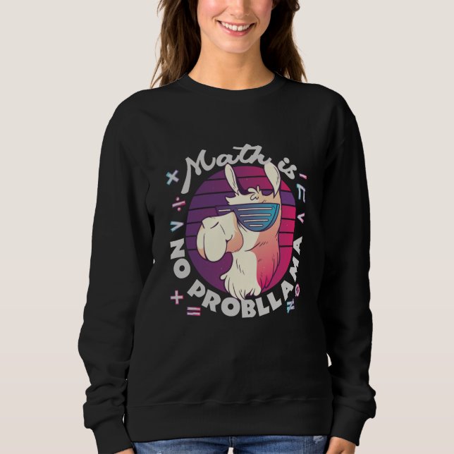 Matte Är Inget ProbLlama T Shirt (Framsida)