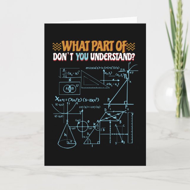 Matte är inte bara för studenter kort (Framsida)