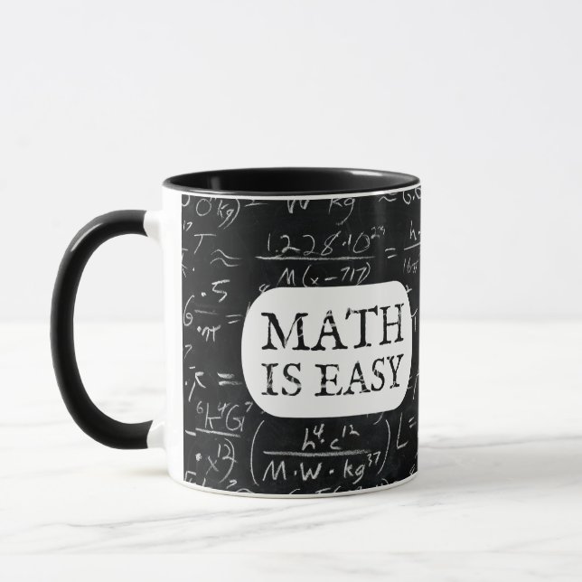 MATTE ÄR LÄTT MUGG (Vänster)
