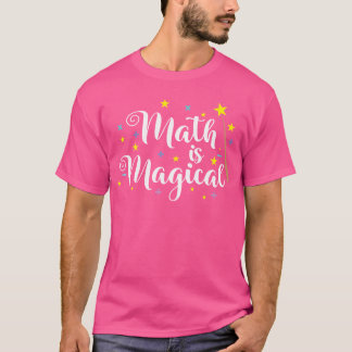 Matte är magiskt och inte magi t shirt