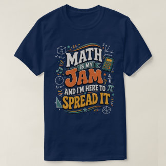 Matte Är Min Grej Jag Är Här För Att Sprida Det T Shirt