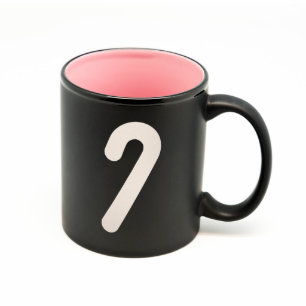 Matte Black Hilo Coffee Mugg med Candy cane Icon 