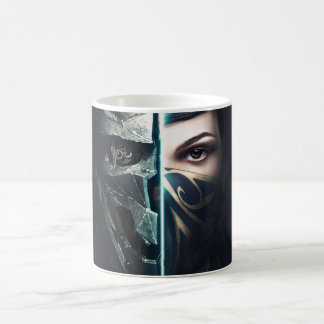 Matte Black Porcelain Coffee Mugg, Smilatte Classi Kaffemugg