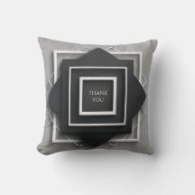 Matte Black & White Ram Modern Elegant bröllop