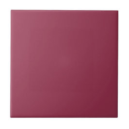 Matte Cerise Square Kitchen and Bathroom Kakelplatta