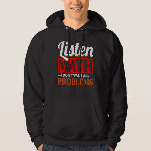 Matte Citat Män Kvinnor Barn Tonåringar Sarcasm Hoodie