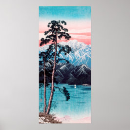 Matte Galleri Kvalitet Poster Tryck "Lingrande Snö