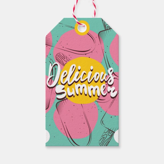 Matte Gift-Märkre Presentetikett (Framsidan)