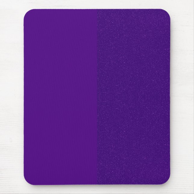 Matte & Glitter Lila Mousepad - Anpassade Musmatta (Framsidan)