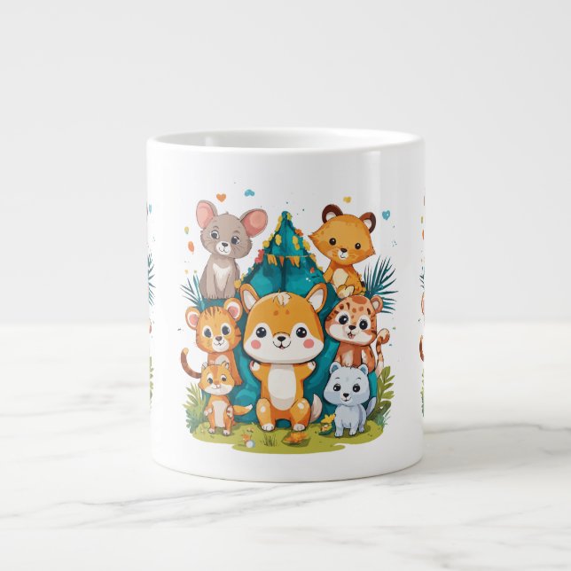 Matte Keramik Komfort Mugg Jumbo Mugg (Framsidan)
