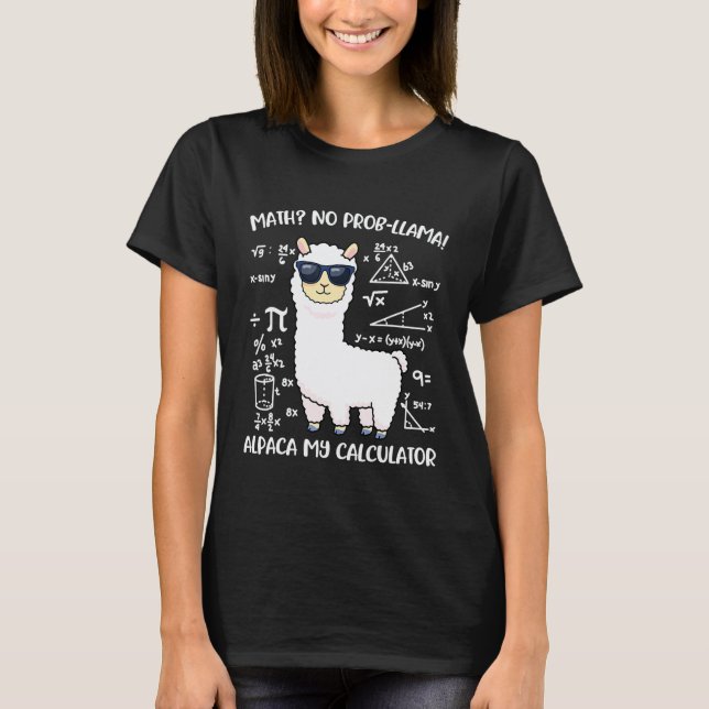 Matte Lama T Shirt (Framsida)