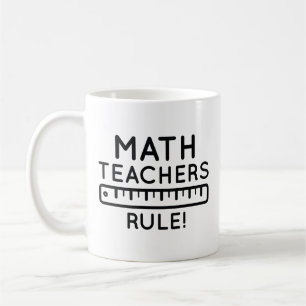 Matte lärare härskar kaffemugg