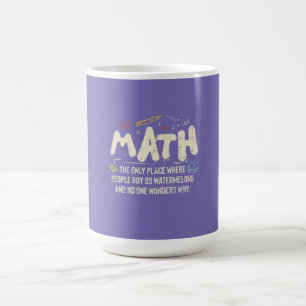 Matte Matematik Matematiklärare Present Kaffemugg