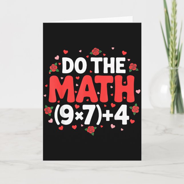 Matte Meme Lärare Pi Humor Algebra Geometri Klassr Kort (Framsida)