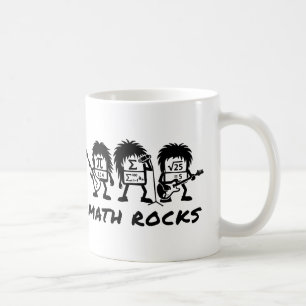 Matte Rocks Akademisk Rockbandshumor Kaffemugg