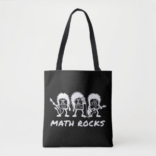 Matte Rocks Akademisk Rockbandshumor Tygkasse