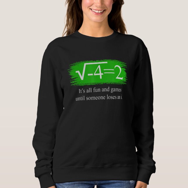 matte säger komplexa tal 1 t shirt (Framsida)