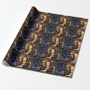 Matte slående in papper "för bra herde", 30" x 6 presentpapper