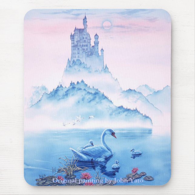 (Matte) SWANCASTLE, MUNICH, TYSKLAND, originalpa… Musmatta (Framsidan)