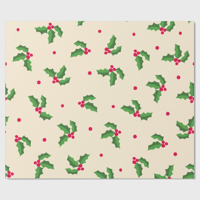 Matte Wrapping Paper Presentpapper (Platt)