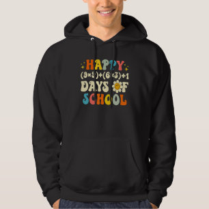 Matteformel 100 dagar i skolan Matematiklärare 100 Hoodie