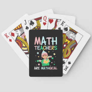 Mattelärare är mathonska casinokort