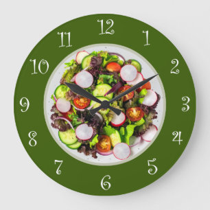 Mattema Vegetarian Salad Köksdukar Stor Klocka