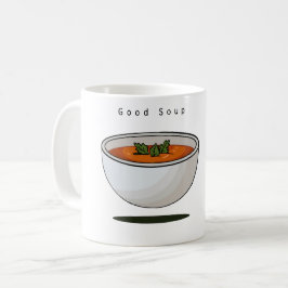 Mattematiserad, bra soppa meme, kaffemugg