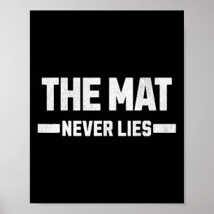 Matten Ljuger aldrig var Egos Kom dör. Poster