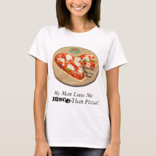 Mattengas du har tagit en skiva av min hjärtaPizz Tee Shirt