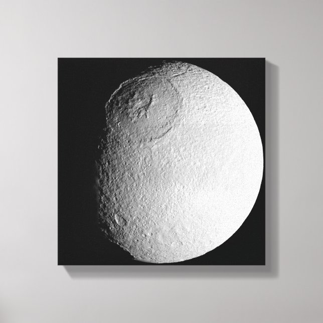 Mättens måne Tethys 2 Canvastryck (Framsida)