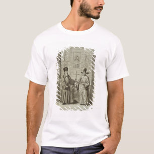Matteo Ricci (1552-1610) och Paulus Li, från T-shirt