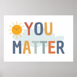 Matter klassrum poster