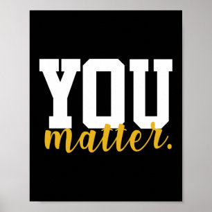 Matter School Funny Teacher Therapist Poster