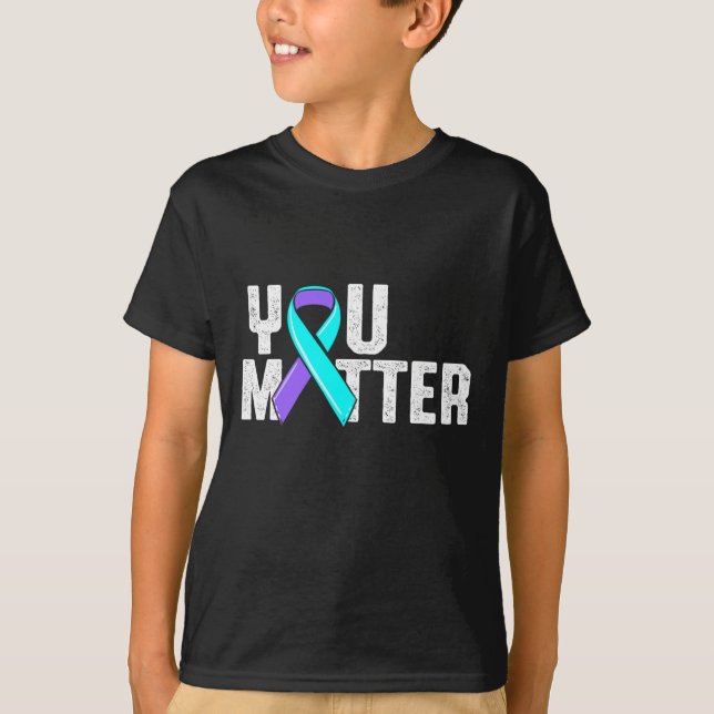 Matter Suicide Awareness T Shirt (Framsida)