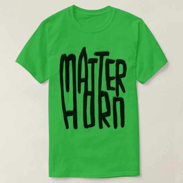 Matterhorn 1 t shirt (Design framsida)
