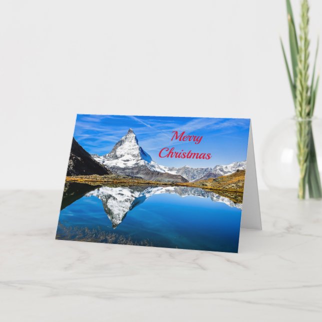 Matterhorn 4 jul helgkort (Framsida)