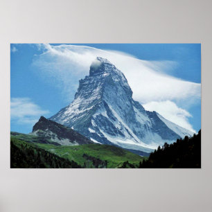 Matterhorn alperna poster