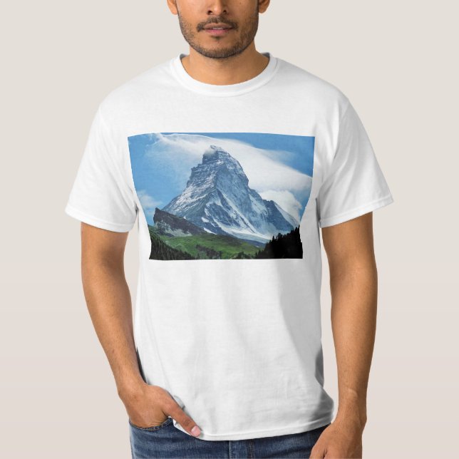 Matterhorn alperna tee shirt (Framsida)