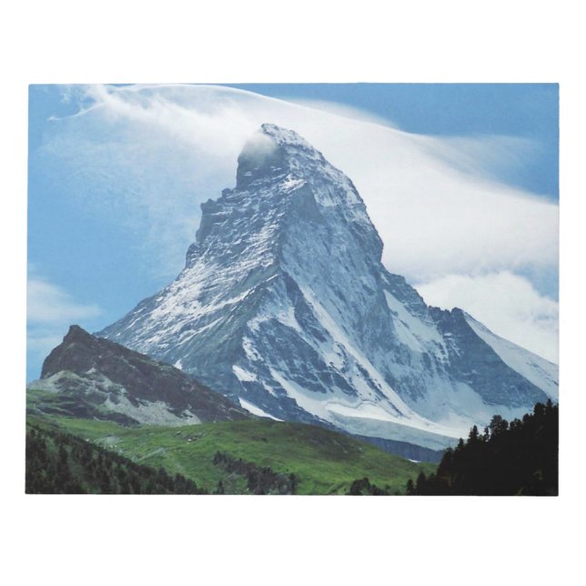 Matterhorn, Alpernor Anteckningsblock (Framsida)