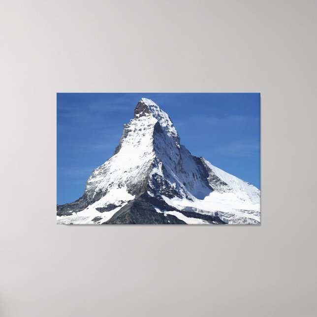 Matterhorn, Alpernor Canvastryck (Framsida)