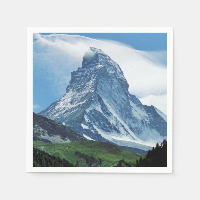 Matterhorn, Alpernor Pappersservett (Framsidan)